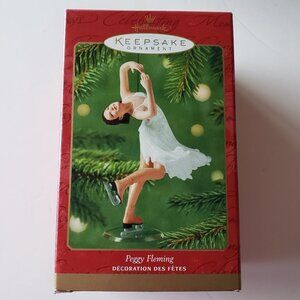 NWT - Hallmark Keepsake Peggy Fleming Ornament 2001